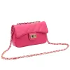  Kožená dámska purpurová crossbody kabelka Luka 20-042 21,5 x 14 x 8,5 cm