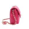  Kožená dámska purpurová crossbody kabelka Luka 20-042 21,5 x 14 x 8,5 cm