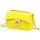  Luka 20-042 kožená, dámska žltá crossbody kabelka 21,5 x 14 x 8,5 cm