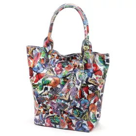 Luka 26-026 MOT kék női bőr kézitáska 40 x 35 x 18 cm