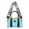  Dámska kožená kabelka EGO ES0287WF 050026WL svetlomodrá, crossbody 26 x 17 x 9 cm