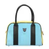  Dámska kožená kabelka EGO ES0287WF 050026WL svetlomodrá, crossbody 26 x 17 x 9 cm