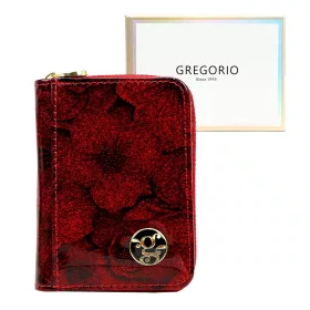    Dámska peňaženka Gregorio FRL-125 červená 7,5 x 10,5 x 3,5 cm
