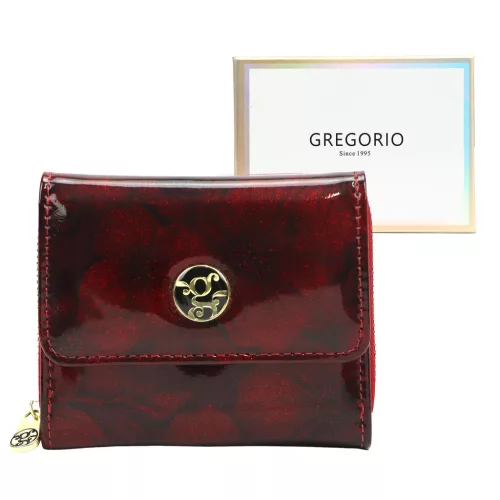 Gregorio FRL-130 piros női pénztárca 10 x 9 x 4 cm
