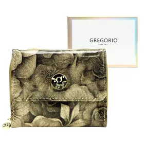  Dámska peňaženka Gregorio FRL-130 žltá 10 x 9 x 4 cm