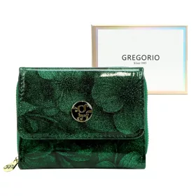 Dámska peňaženka Gregorio FRL-130 zelená 10 x 9 x 4 cm