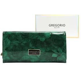   Dámska peňaženka Gregorio FRL-131 zelená 19 x 9,5 x 4 cm