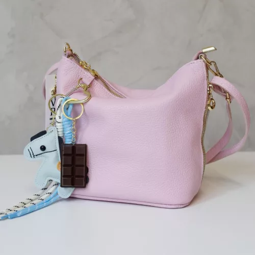 Luka 26-110 DOLLARO + CHOCO-HORSE púder női bőr kézitáska