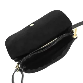   Luka 26-116 DOLLARO fekete női bőr kézitáska 20 x 14.5 x 4 cm