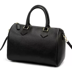   Luka 26-120 DOLLARO fekete női bőr kézitáska 32 x 22 x 18 cm