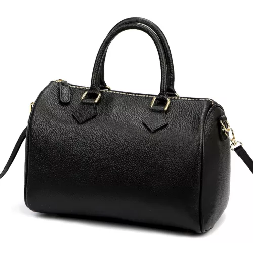 Luka 26-120 DOLLARO fekete női bőr kézitáska 32 x 22 x 18 cm