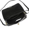 Luka 26-121 DOLLARO fekete női bőr kézitáska 30 x 16 x 12 cm