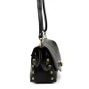 Luka 26-121 DOLLARO fekete női bőr kézitáska 30 x 16 x 12 cm
