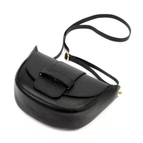   Luka 25-049 D DOLLARO fekete női bőr kézitáska 28 x 18 x 10 cm