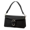 Luka 26-126 DOLLARO fekete női bőr kézitáska 26.5 x 14.5 x 10 cm