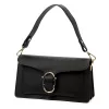 Luka 26-126 DOLLARO fekete női bőr kézitáska 26.5 x 14.5 x 10 cm
