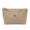 Gregorio COSMETICS-005 DOLLARO taupe női marhabőr kozmetikai táska 21 x 13 x 8 cm