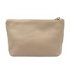 Gregorio COSMETICS-005 DOLLARO taupe női marhabőr kozmetikai táska 21 x 13 x 8 cm