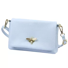   Luka 26-117 DOLLARO Bzzz kék női bőr kézitáska 22 x 14 x 7 cm