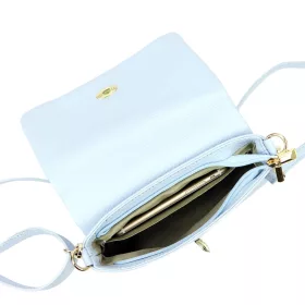   Luka 26-117 DOLLARO Bzzz kék női bőr kézitáska 22 x 14 x 7 cm