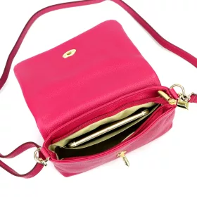   Luka 26-117 DOLLARO Bzzz magenta női bőr kézitáska 22 x 14 x 7 cm