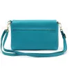Luka 26-117 DOLLARO Bzzz türkiz női bőr kézitáska 22 x 14 x 7 cm