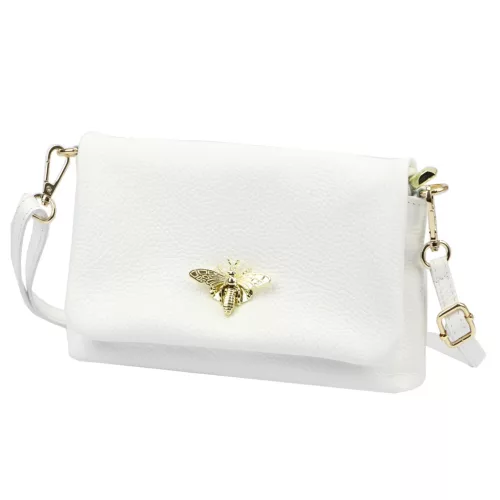 Luka 26-117 DOLLARO Bzzz fehér női bőr kézitáska 22 x 14 x 7 cm