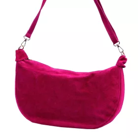 Luka 26-115 magenta női bőr kézitáska 40 x 26 x 11 cm