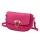  Dámska kožená kabelka cez rameno Luka 26-125 D magenta 22,5 x 14,5 x 9 cm