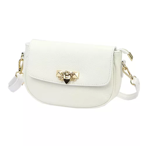 Luka 26-125 DOLLARO fehér női bőr kézitáska 22.5 x 14.5 x 9 cm