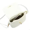Luka 26-125 DOLLARO fehér női bőr kézitáska 22.5 x 14.5 x 9 cm