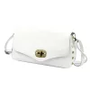 Luka 26-121 DOLLARO fehér női bőr kézitáska 30 x 16 x 12 cm