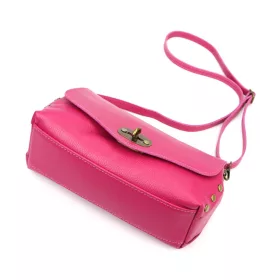    Dámska kožená kabelka cez rameno Luka 26-121 D magenta 30 x 16 x 12 cm