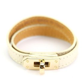 Luka BRACELET-1 DOLLARO bézs női marhabőr kiegészítő