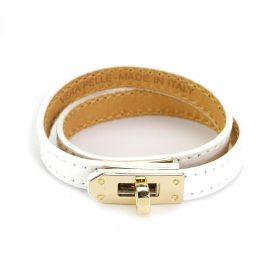 Luka BRACELET-1 DOLLARO fehér női marhabőr kiegészítő