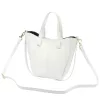 Luka 26-124 DOLLARO fehér női bőr kézitáska 24 x 21 x 10 cm