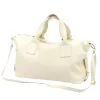  Dámska kožená kabelka Luka 26-119 DOLLARO béžovej farby 47 x 25 x 16 cm