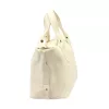  Dámska kožená kabelka Luka 26-119 DOLLARO béžovej farby 47 x 25 x 16 cm