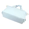  Dámska kožená kabelka Luka 26-119 DOLLARO modrá 47 x 25 x 16 cm
