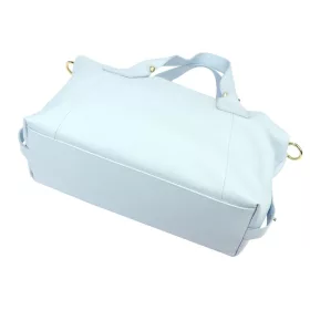    Dámska kožená kabelka Luka 26-119 DOLLARO modrá 47 x 25 x 16 cm