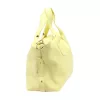 Dámska kožená kabelka Luka 26-119 DOLLARO svetložltá 47 x 25 x 16 cm