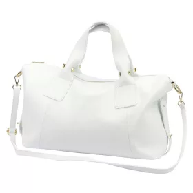    Dámska kožená kabelka Luka 26-119 DOLLARO biela 47 x 25 x 16 cm