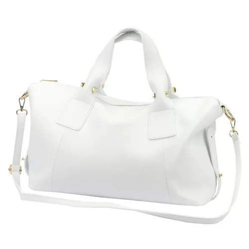 Luka 26-119 DOLLARO fehér női bőr kézitáska 47 x 25 x 16 cm