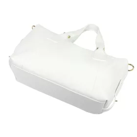    Dámska kožená kabelka Luka 26-119 DOLLARO biela 47 x 25 x 16 cm