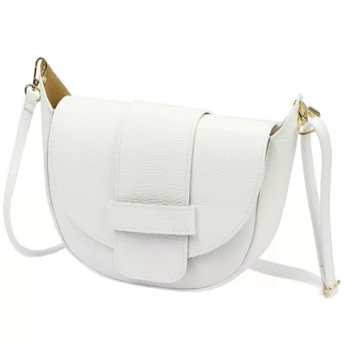 Luka 25-049 D DOLLARO fehér női bőr kézitáska 28 x 18 x 10 cm