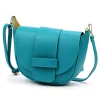 Luka 25-049 D DOLLARO türkiz női bőr kézitáska 28 x 18 x 10 cm