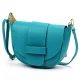 Luka 25-049 D DOLLARO türkiz női bőr kézitáska 28 x 18 x 10 cm