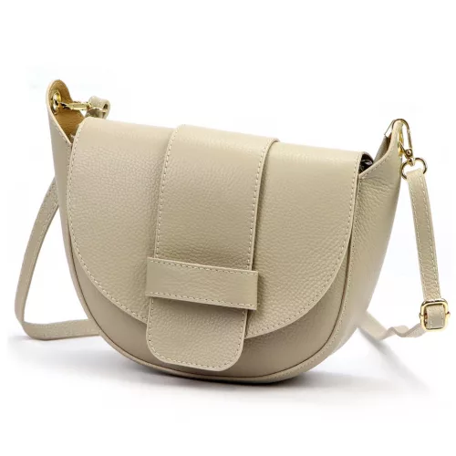 Luka 25-049 D DOLLARO taupe női bőr kézitáska 28 x 18 x 10 cm