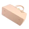 Dámska kožená kabelka Luka 26-002 DOLLARO ružová 35 x 26,5 x 15,5 cm