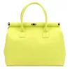 Luka 26-002 DOLLARO sárga női bőr kézitáska 35 x 26.5 x 15.5 cm